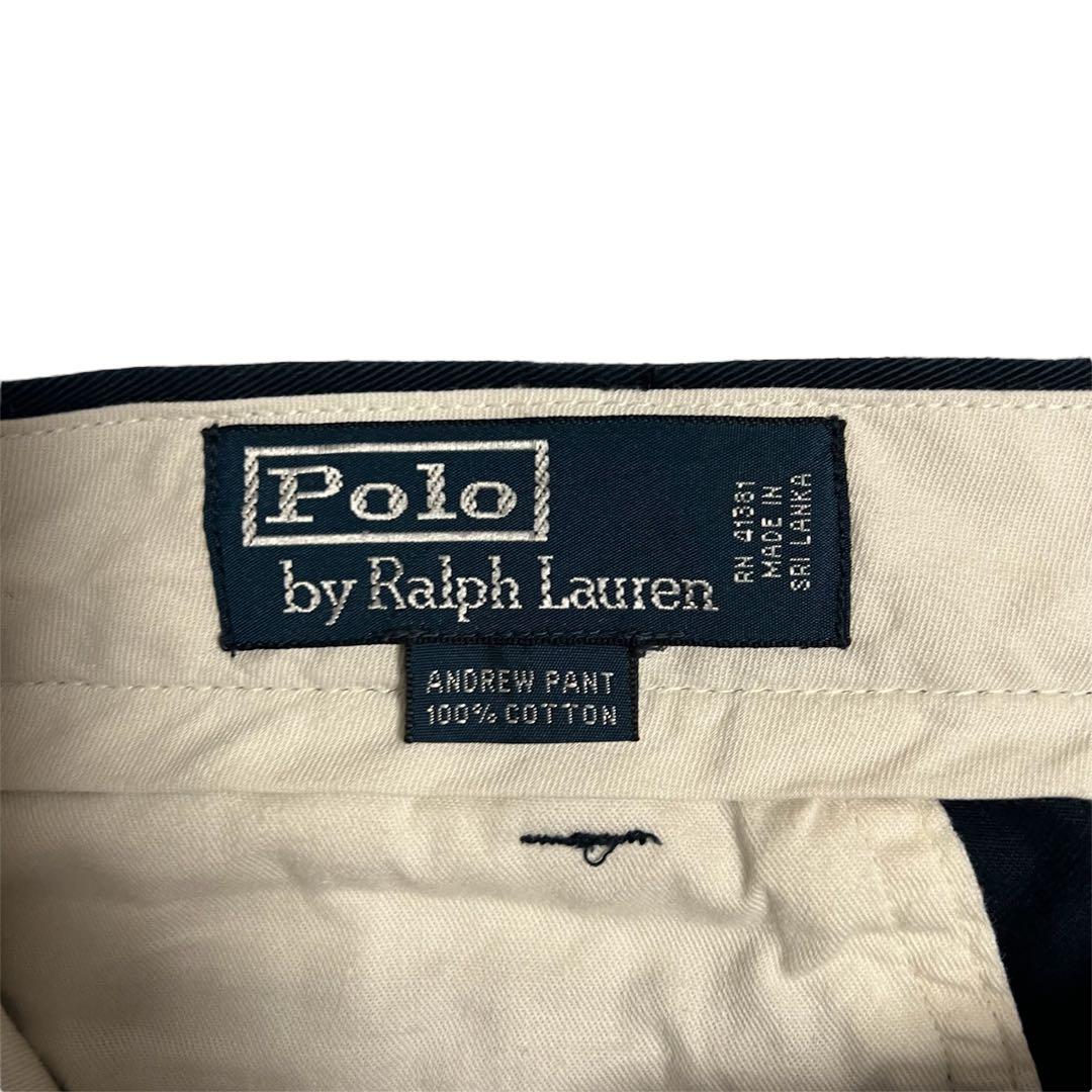 美品 90s ポロチノ W36 L30 ANDREW PANT ネイビー - メルカリ