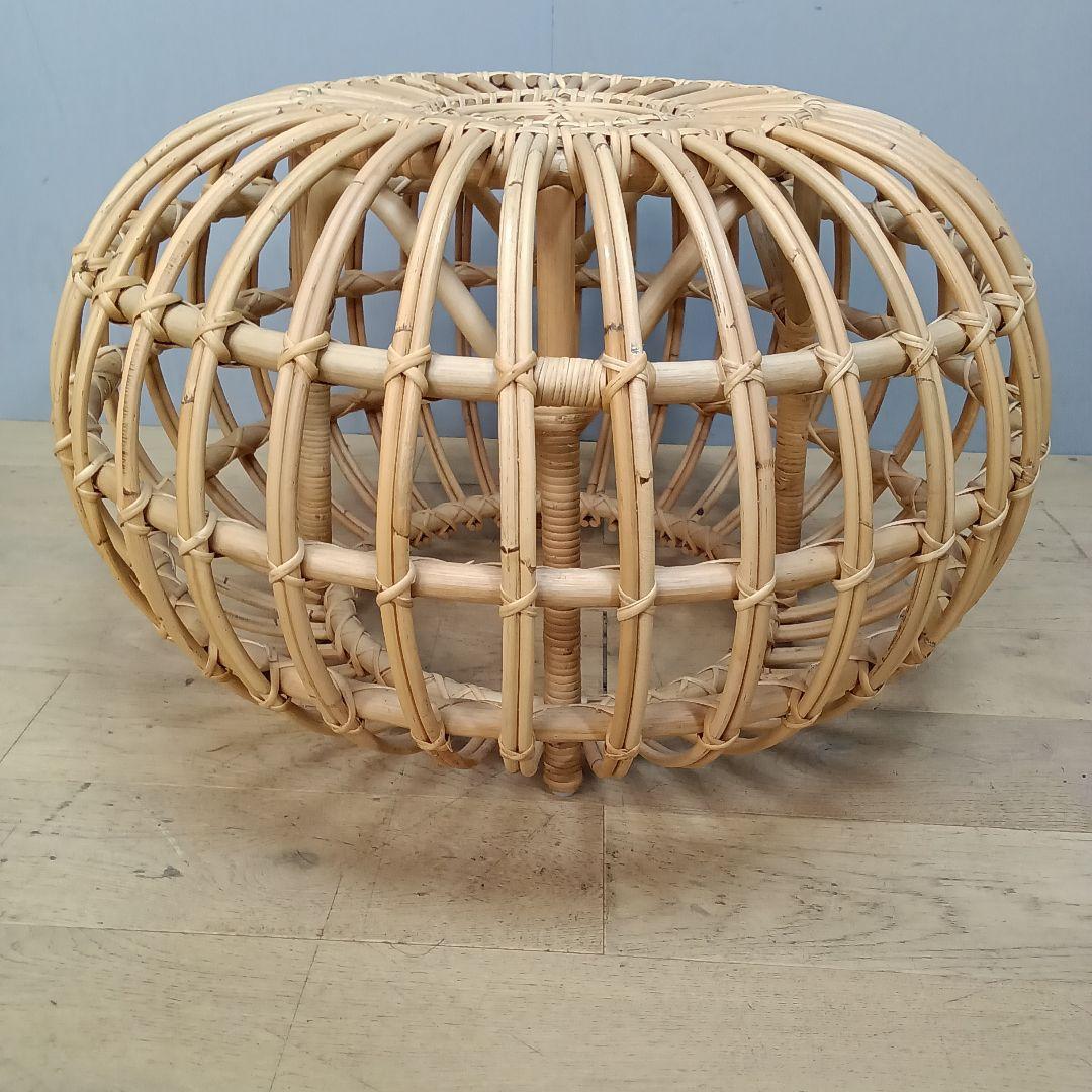 Sika Design L Franco Albini ラタンオットマン L ②