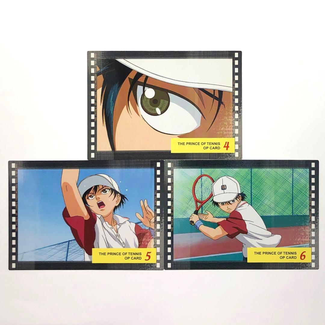 青学】テニスの王子様 越前リョーマ 手塚 不二 他 OPカードセット 8枚