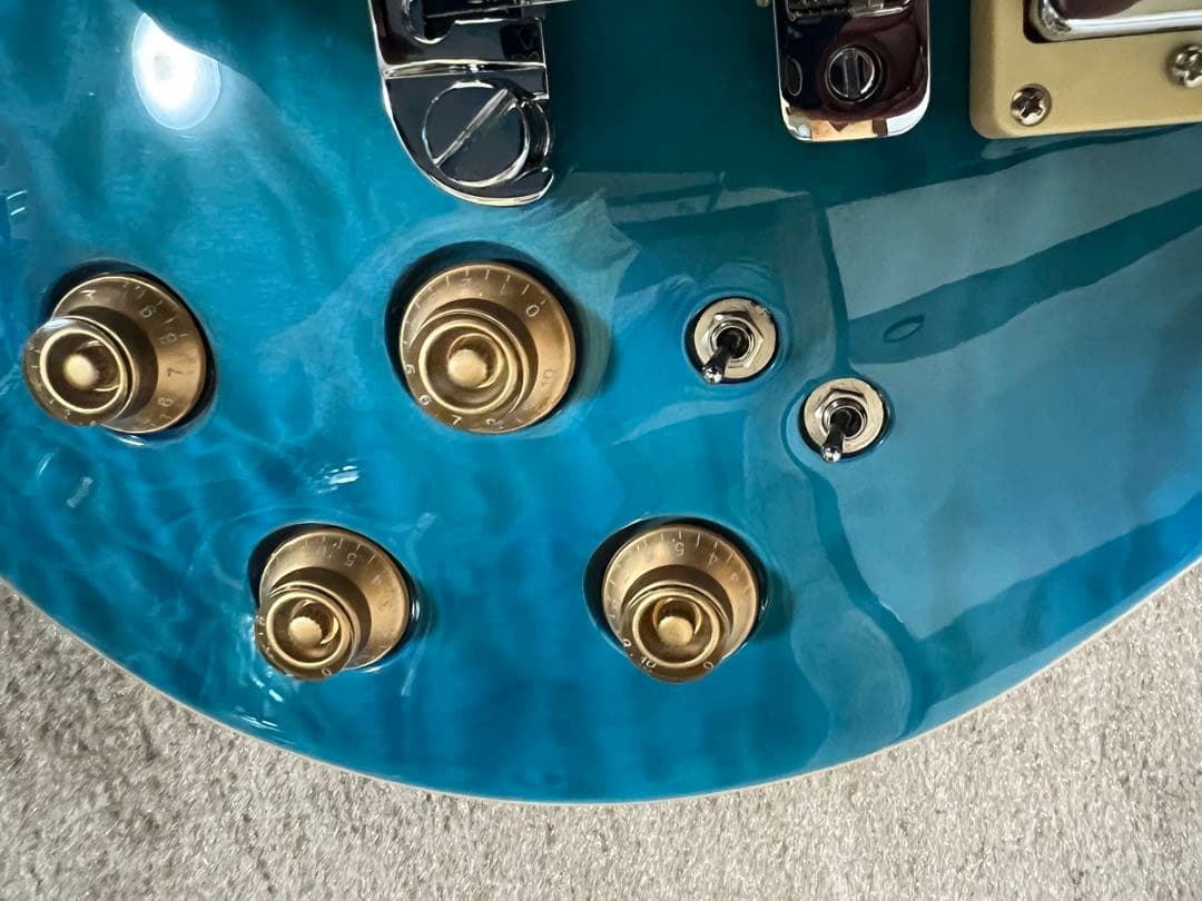 美品❗️　シースルーエメラルドブルー　希少　アリアプロ2 PE-480