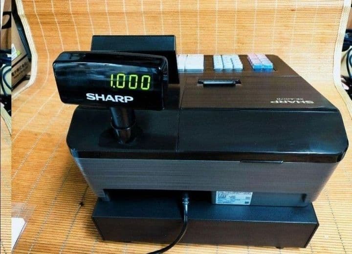美品シャープレジスター XE-A207 PC連携売上管理設定無料 999909