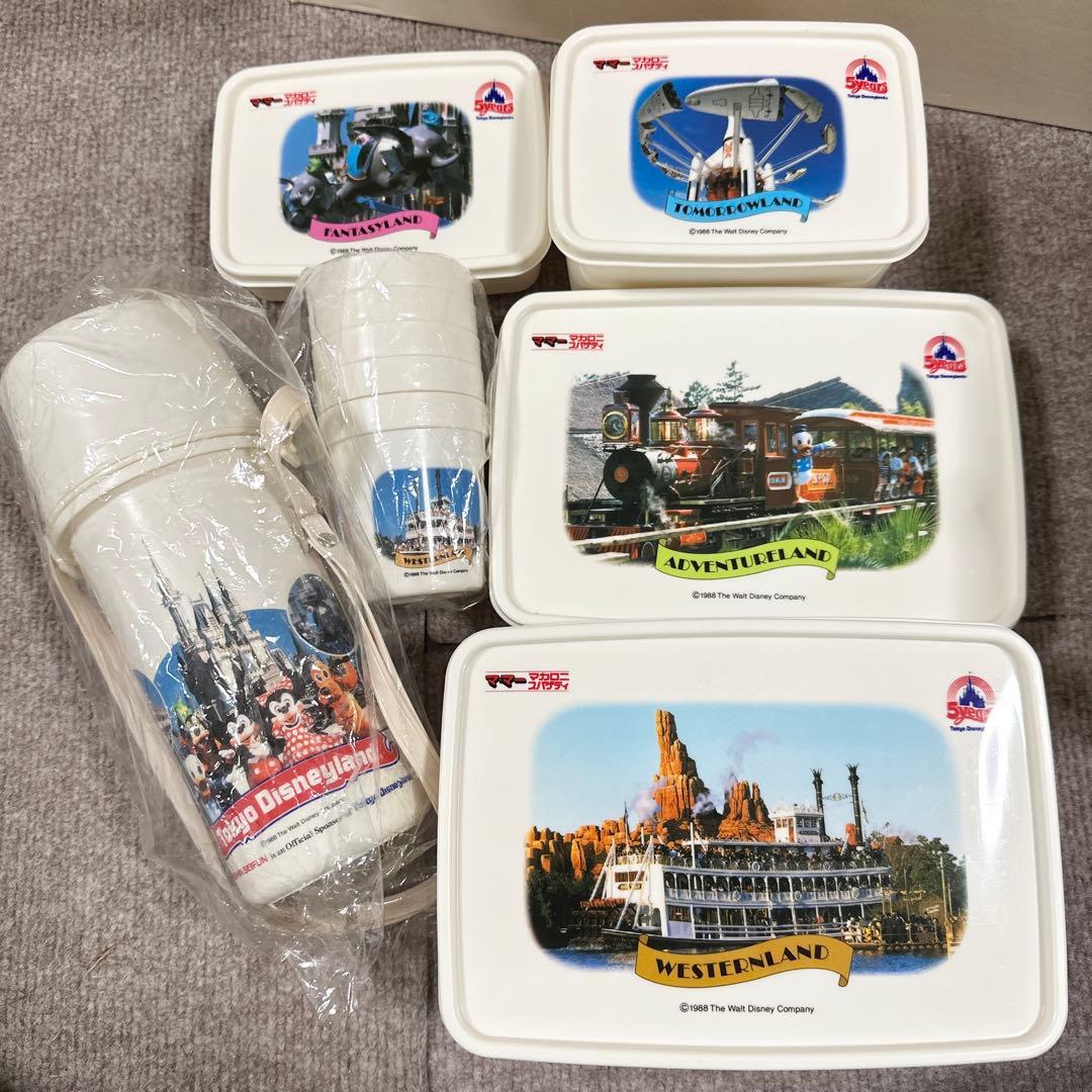 レア商品☆東京ディズニーランド 5周年 ピクニックセット レトロ