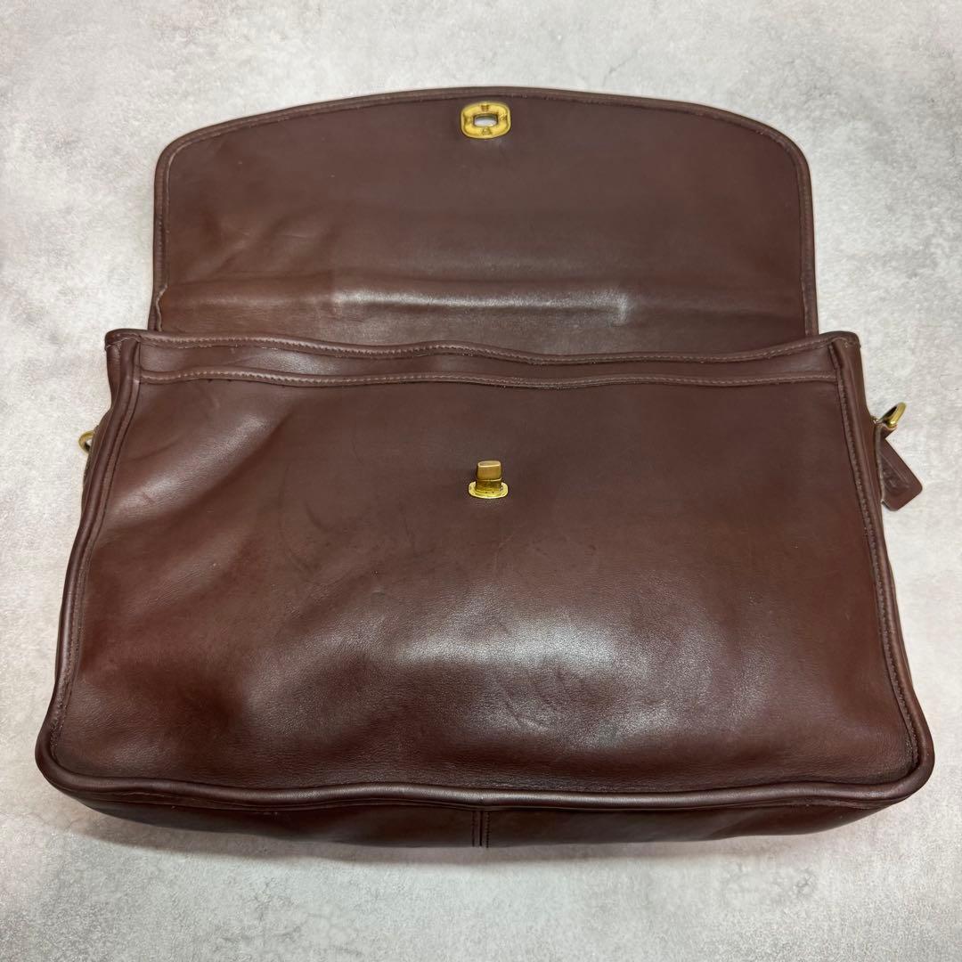 オールドコーチ ビジネスバッグ ターンロック A4 USA製 ブリーフケース