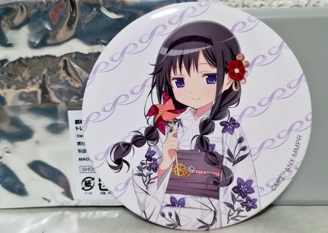 魔法少女まどかマギカ暁美ほむら缶バッジ シャフトテン