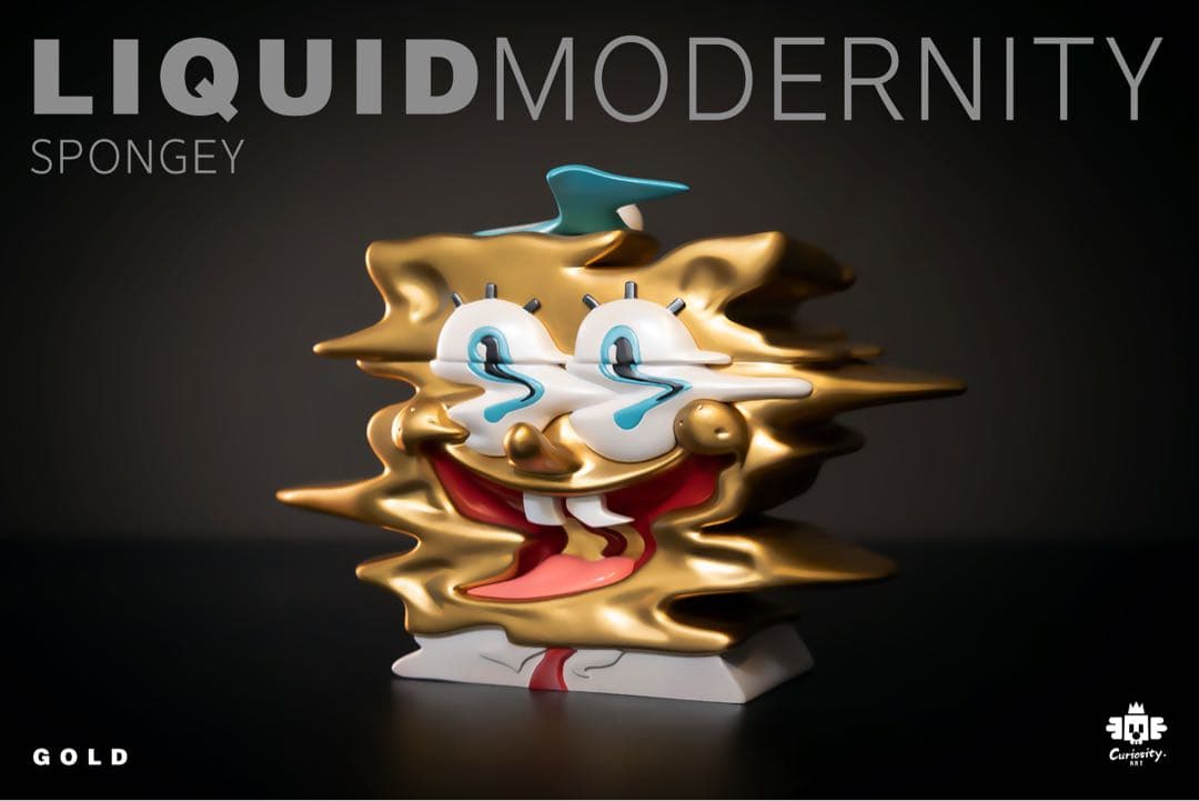 リキッド・モダニティー　第三弾　スポンジー　金　ポップカルチャー　20.5cm