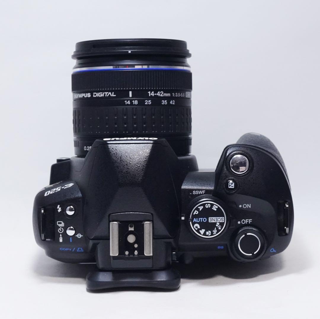 動作確認済 OLYMPUS E-520 14-42mm レンズセット