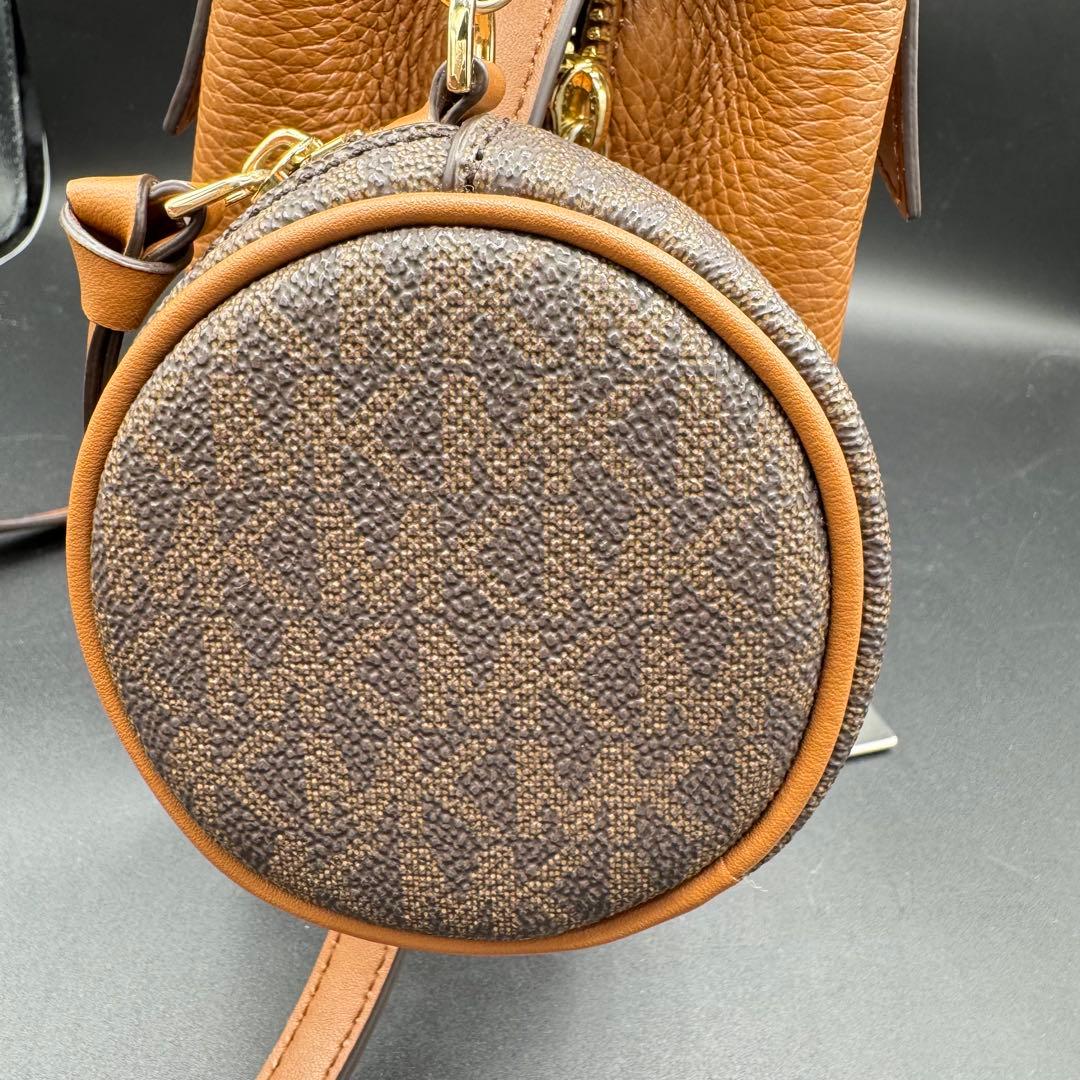 未使用級✨マイケルコース ショルダーバッグ 2way MK柄 レザー