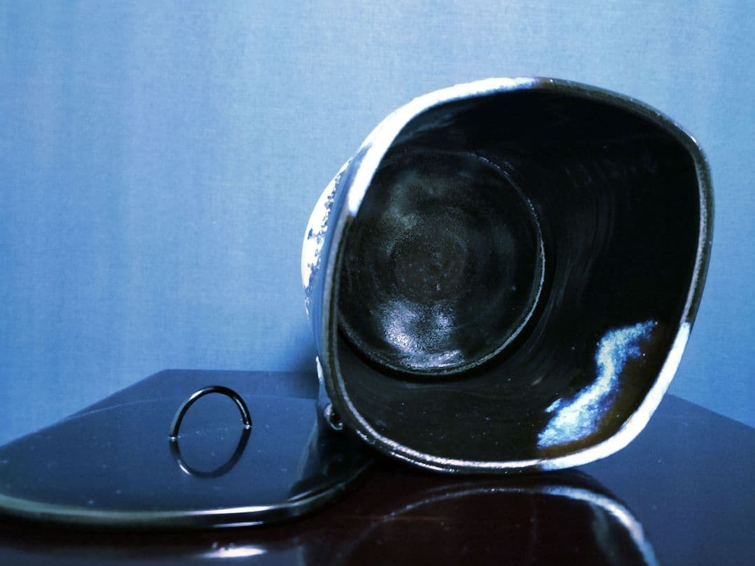 茶道具　水指　縁起良い菱形　 美品