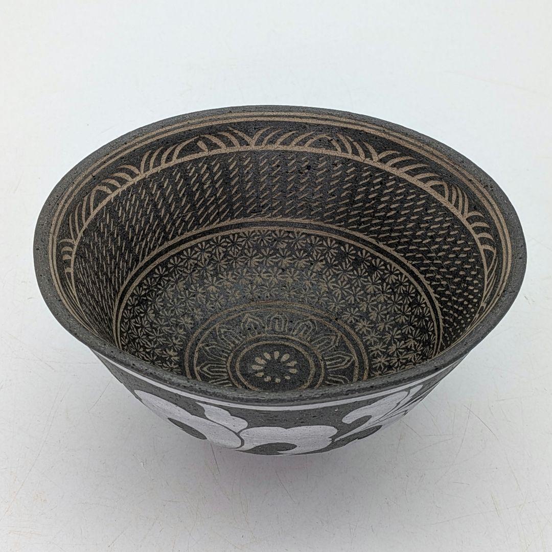 新羅窯 柳孝雄 新羅土器茶盌 共箱 抹茶碗 抹茶茶碗 茶道具 茶器