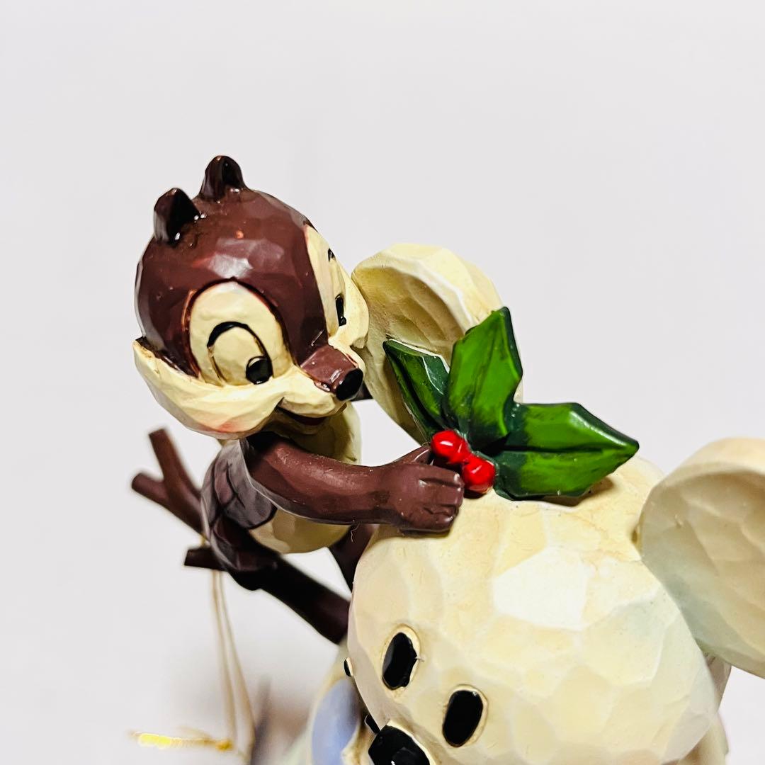 ディズニー　エネスコ　トラディション　ジムショア　チップ　デール　雪だるま