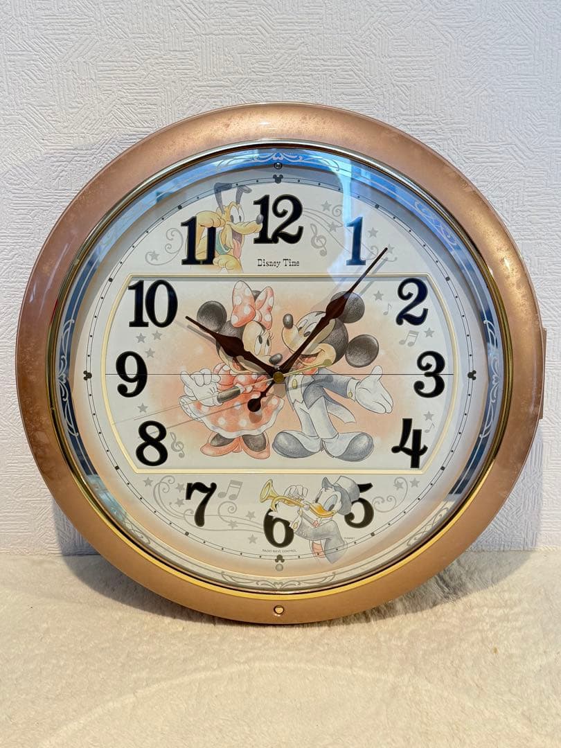 美品　ディズニー からくり時計 FW561A