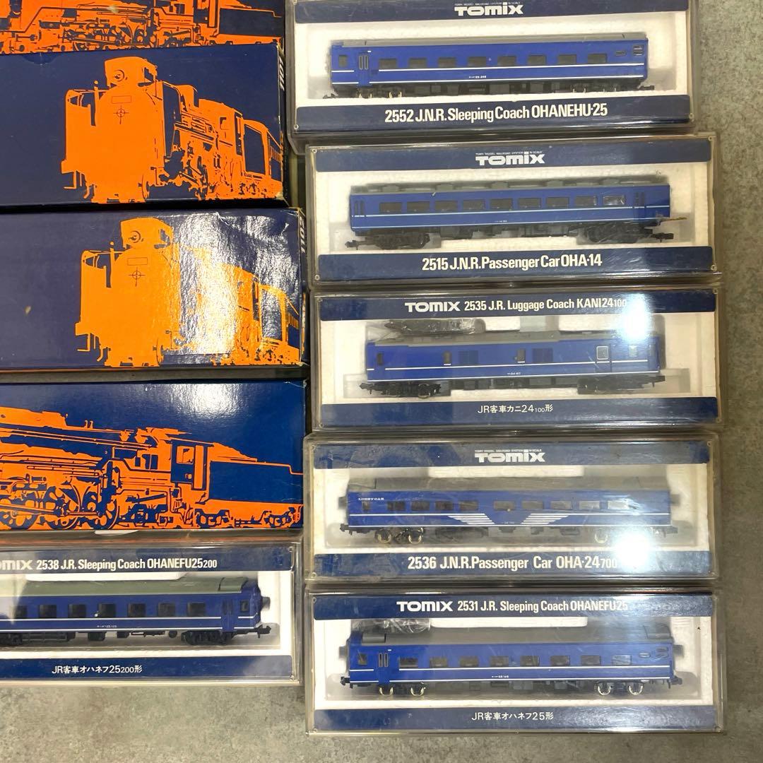 TOMIX ED76 1000 電気機関車と客車セット