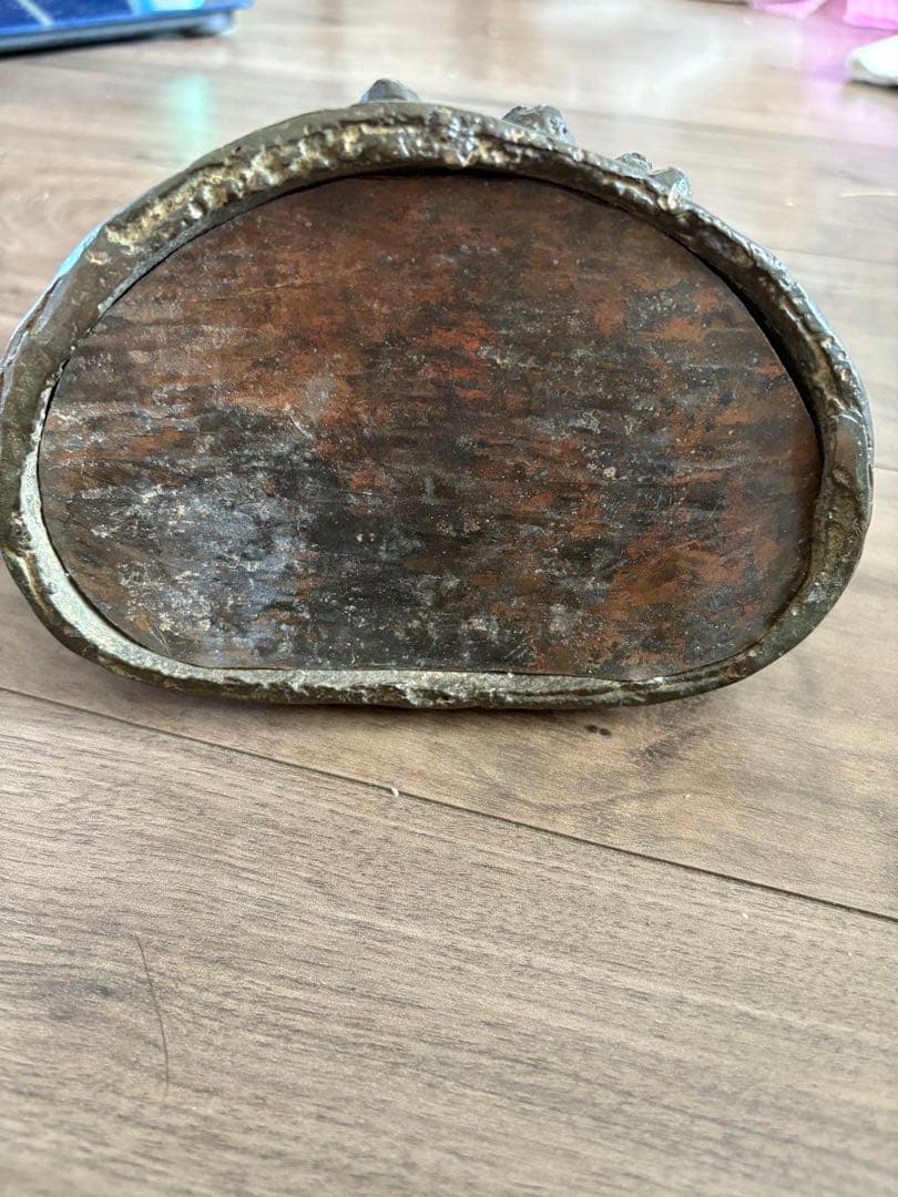 古董 古銅の観音菩薩座像(明代・14〜17世紀) 旧家藏出 贵重品