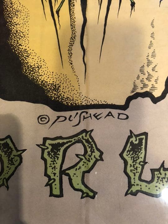 ③激レア！old zorlac バナー　紙ポスター　　送料込み