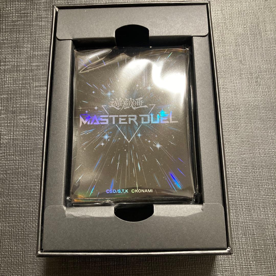 遊戯王マスターデュエルスリーブ　黒