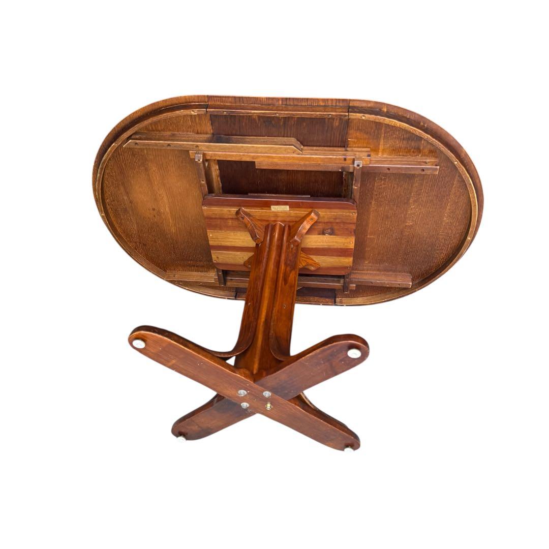 HR738 三越　Shin Lee シンリー　オーク材 エクステンションテーブル