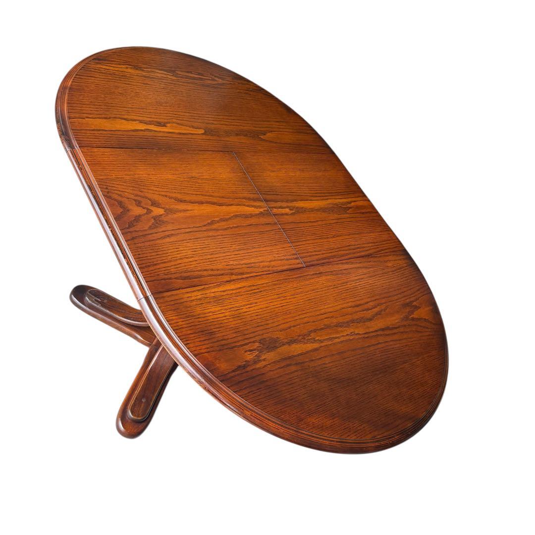 HR738 三越　Shin Lee シンリー　オーク材 エクステンションテーブル