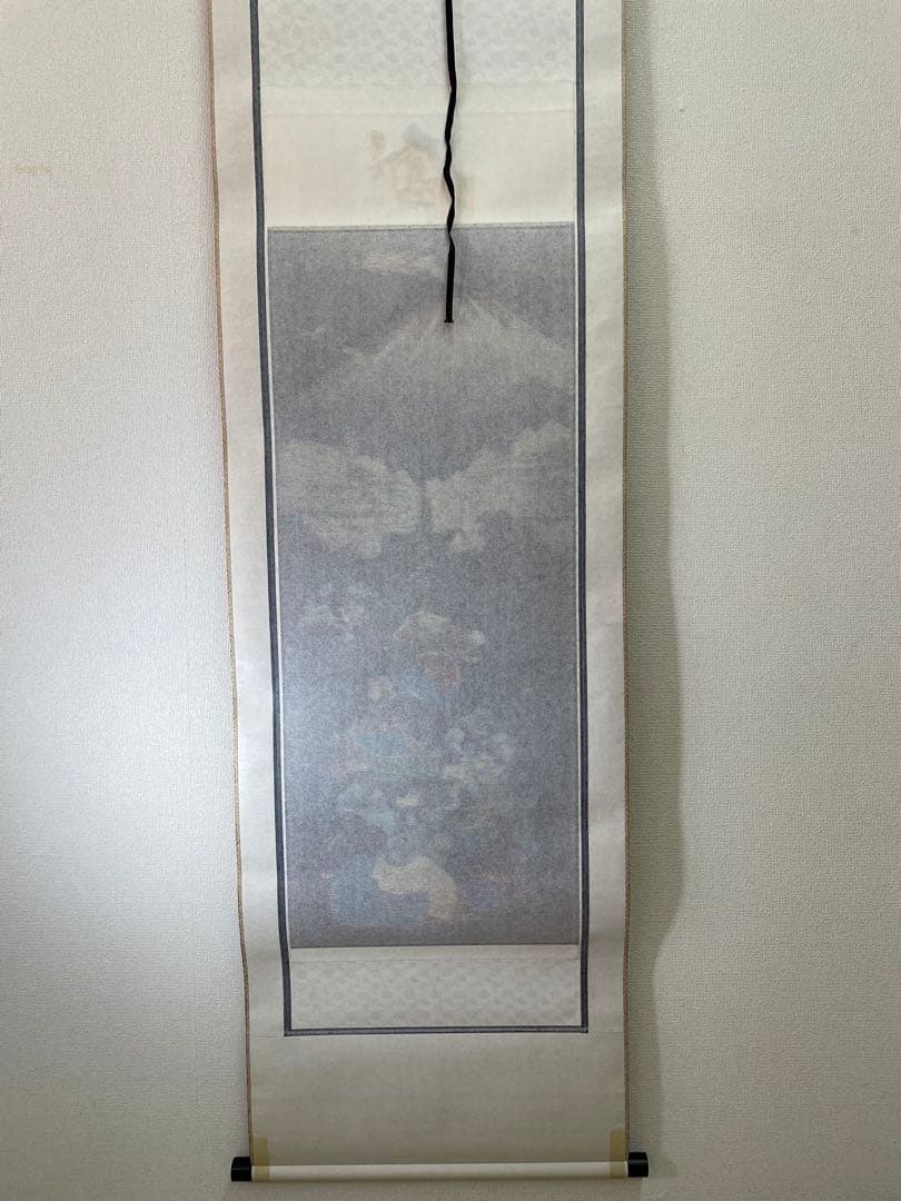 西陣織掛け軸 那智十福開運図