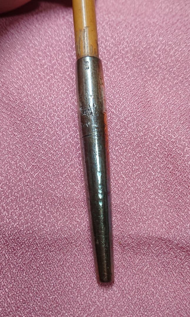 煙管 銀製 アンティーク 工芸品 置物