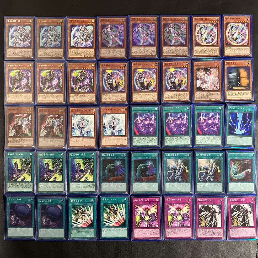 遊戯王　電脳堺デッキ