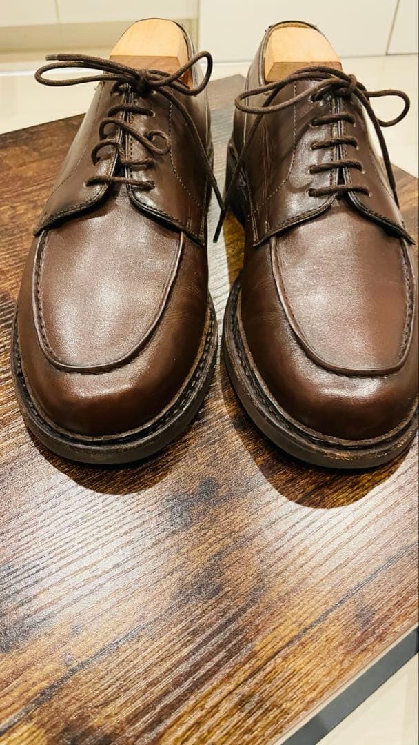 Berwick Uチップ ダークブラウン UK7.5 / 26.5cm