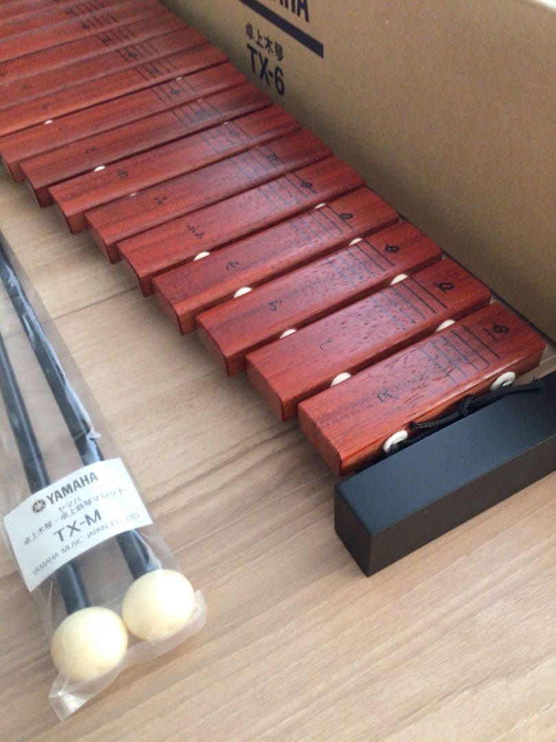 美品】ヤマハ 卓上木琴 TX-6 廃盤品