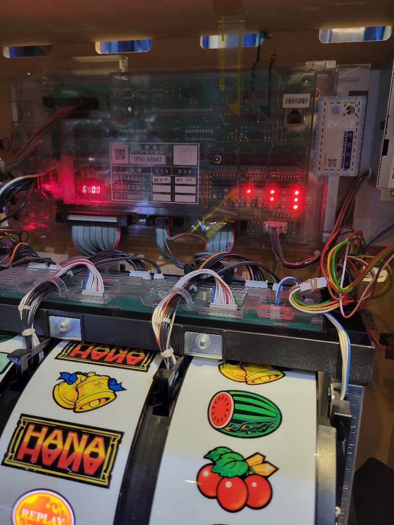 5号機 グレートキングハナハナ ミッドナイトパネル 実機 コイン不要機