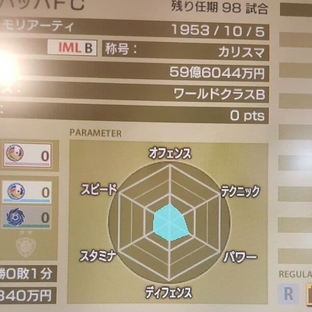 wccf　貴公子Aime 他３チーム登録