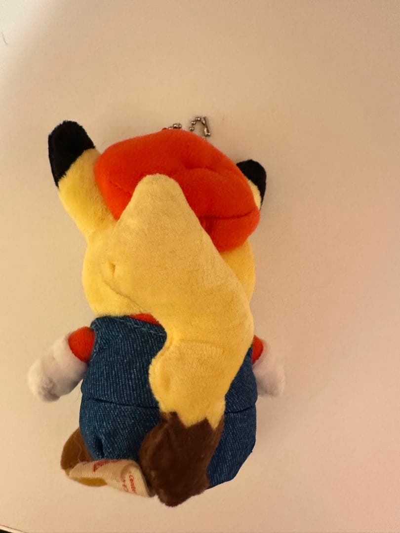 マリオ ピカチュウ マスコット ボールチェーン付きキーホルダー ぬいぐるみ