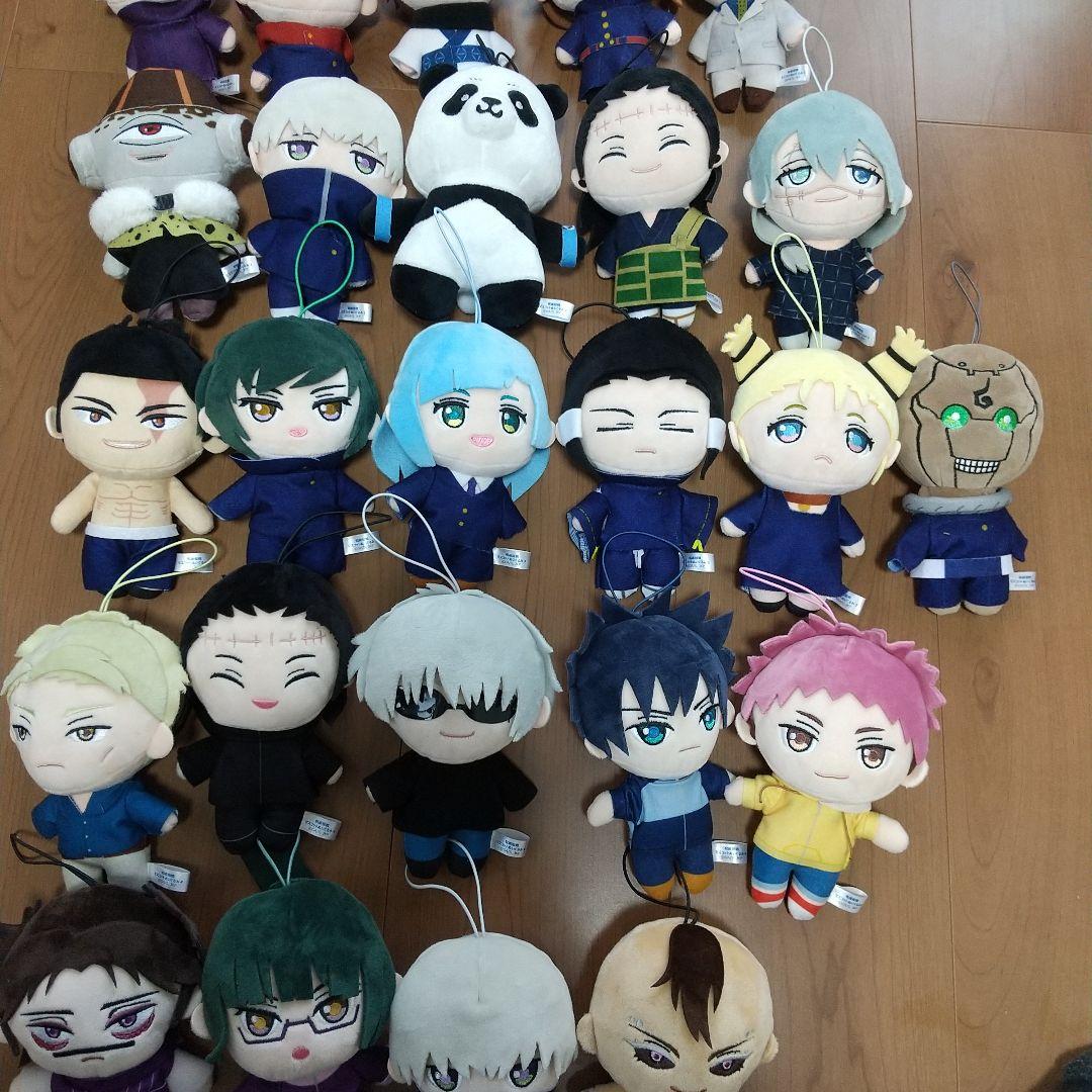 呪術廻戦 マスコットぬいぐるみ ラウンドワン まとめ売り