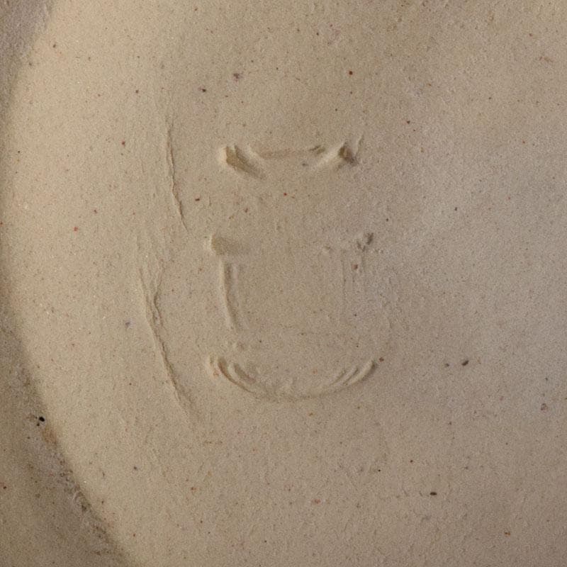 茶道具　京焼　橋本永豊作　色絵　お福　香合　共箱　V　7755