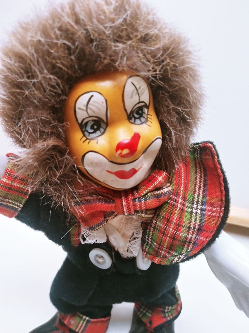 ❤️ヴィンテージピエロ　レトロピエロ　昔のピエロ　ピエロ人形　サーカス✨❤️❤️