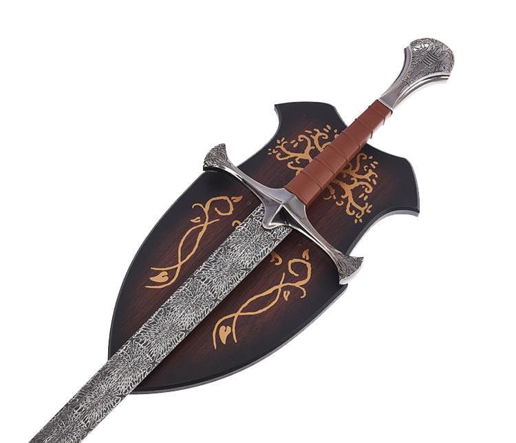 ヨーロッパ式長剣古銀 日本刀 模造刀 居合刀 武士道 武蔵 鑑賞用 手鍛造打