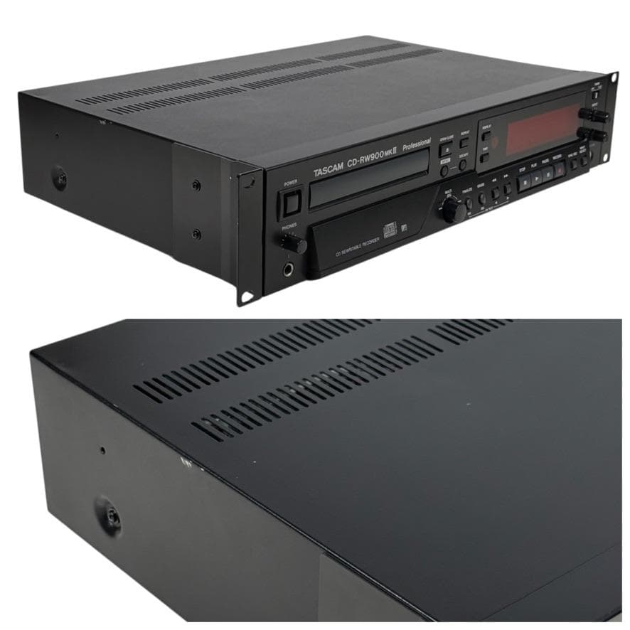 ◆CD録音履歴3時間◆TASCAM CDレコーダー CD-RW900MK2