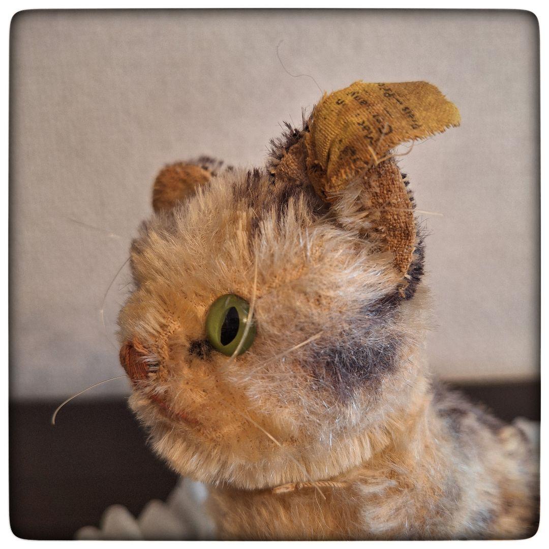 【座り子猫 Susi 14 cm 】ヴィンテージ シュタイフ