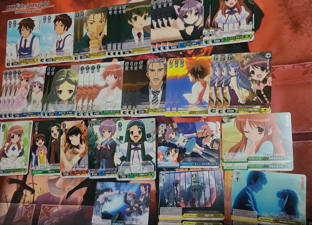 涼宮ハルヒの憂鬱　デッキ　ヴァイスシュヴァルツ