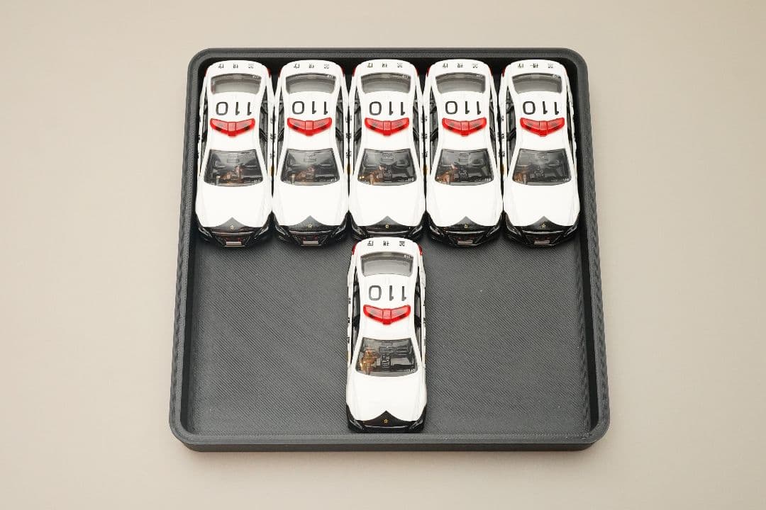 トミカプレミアム10 クラウンパトロールカー LEDカスタム 6台セット