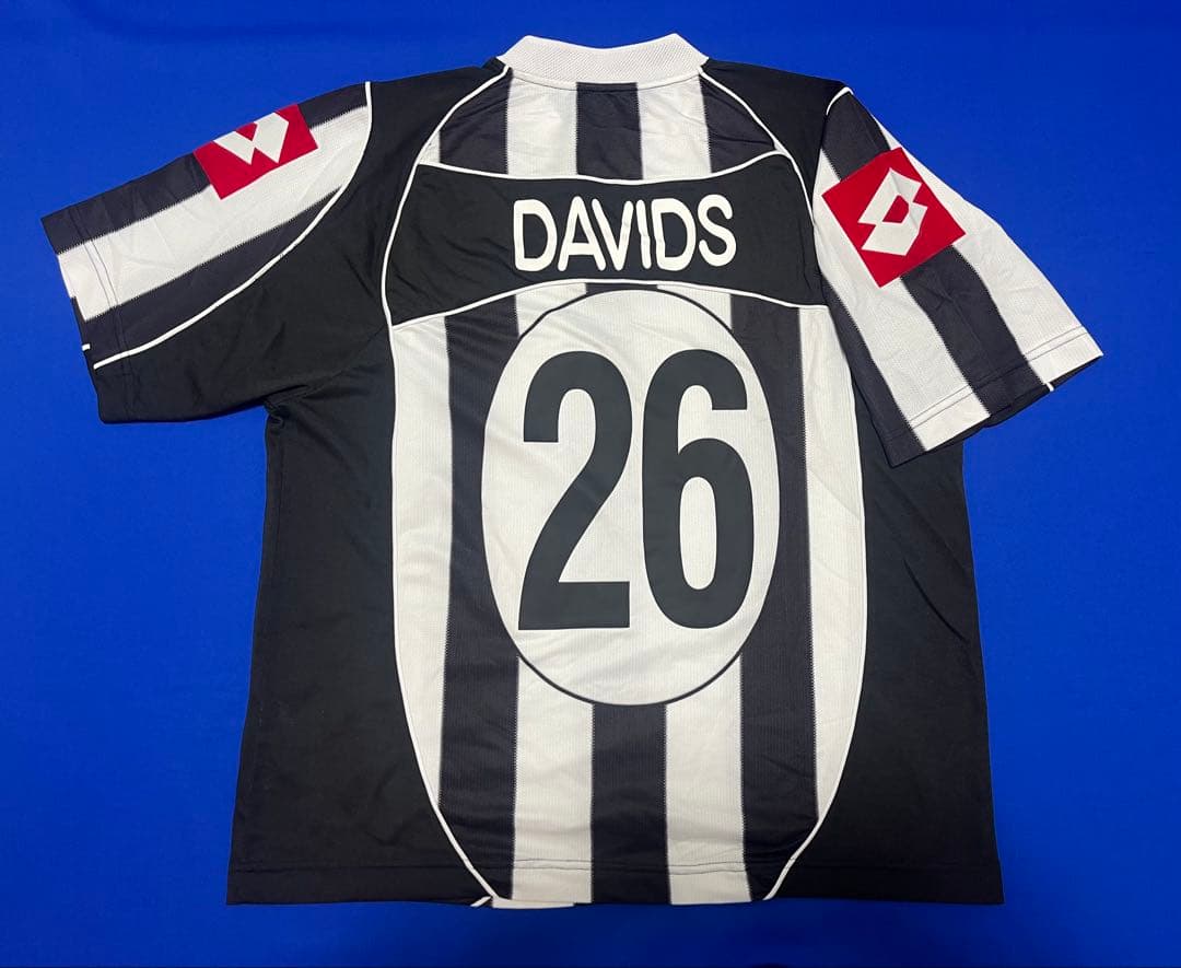 ユベントス／ダーヴッツ】02/03 Lotto ユニフォーム (M-L) JUVENTUS