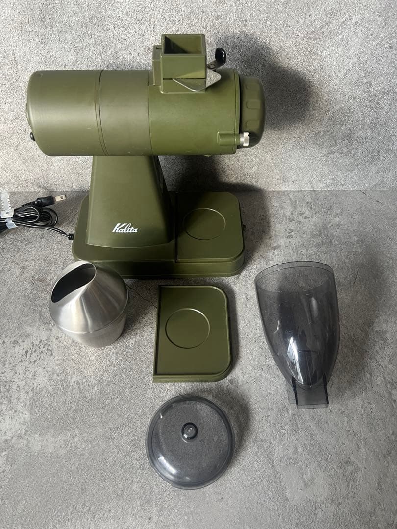 カリタ Kalita 電動 ミル 本体 G2 ネクスト カーキ