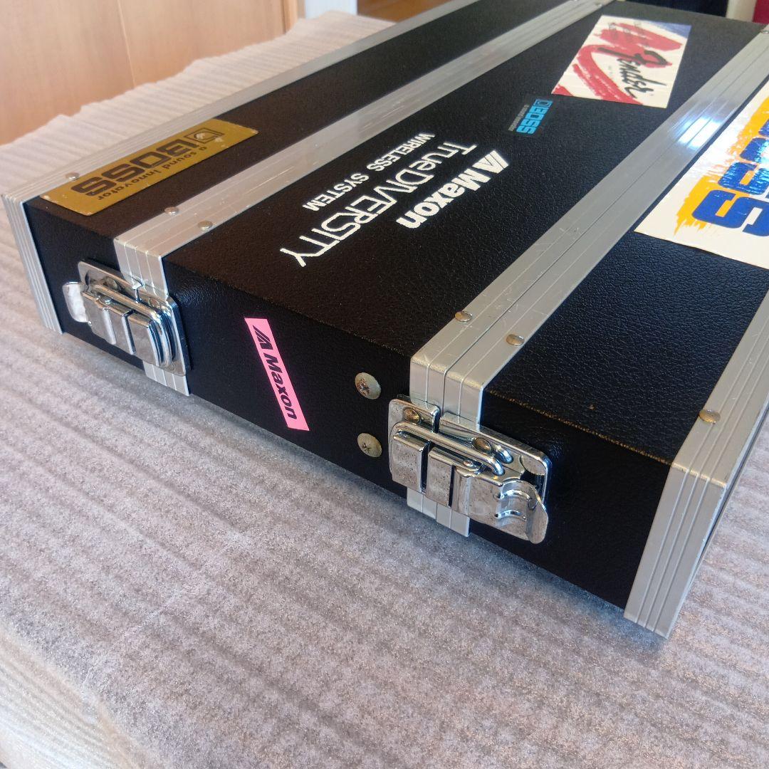 Maxon ワイヤレスシステム MS800 ギター用　　純正ラックケース付き!!