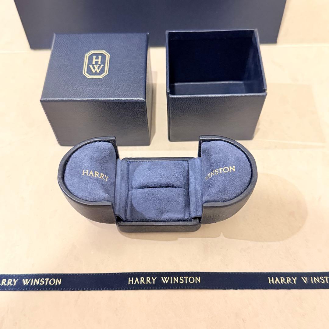 HARRY WINSTON 婚約指輪 リングケース ショッパー ギフトセット