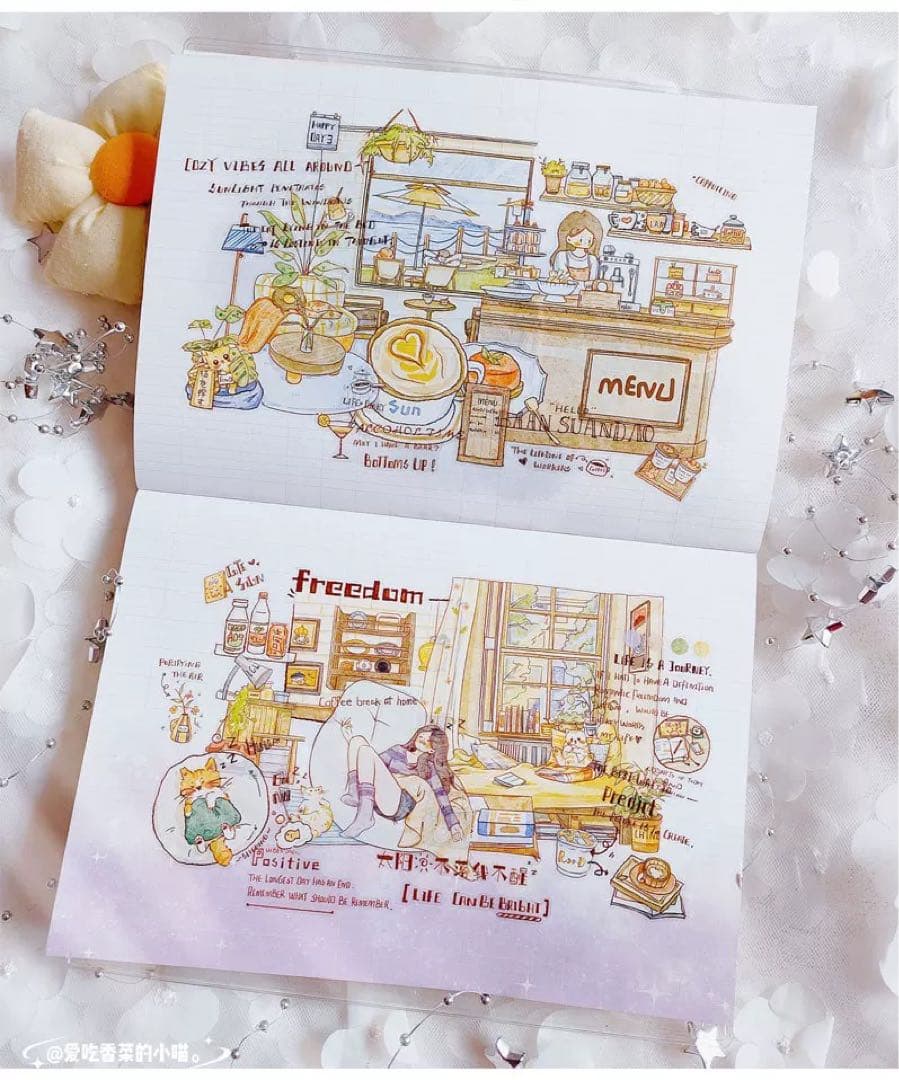 醒醒文创《小巷人家》海外マスキングテープ　マステ 【2384】