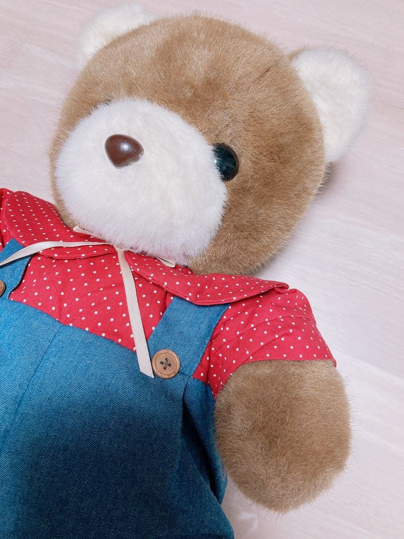 超希少】サンアロー くまのマック ぬいぐるみ 昭和レトロ 年代物 当時