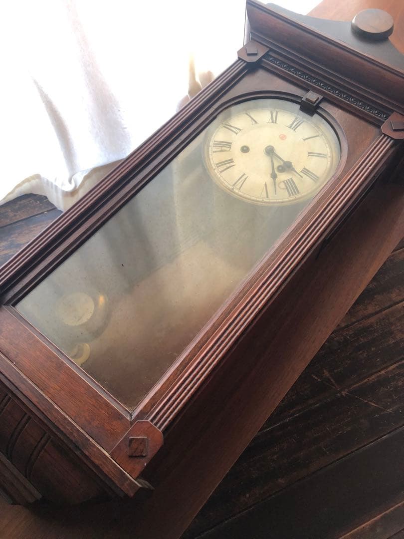 昭和　レトロ　古時計　掛け時計　アンティーク