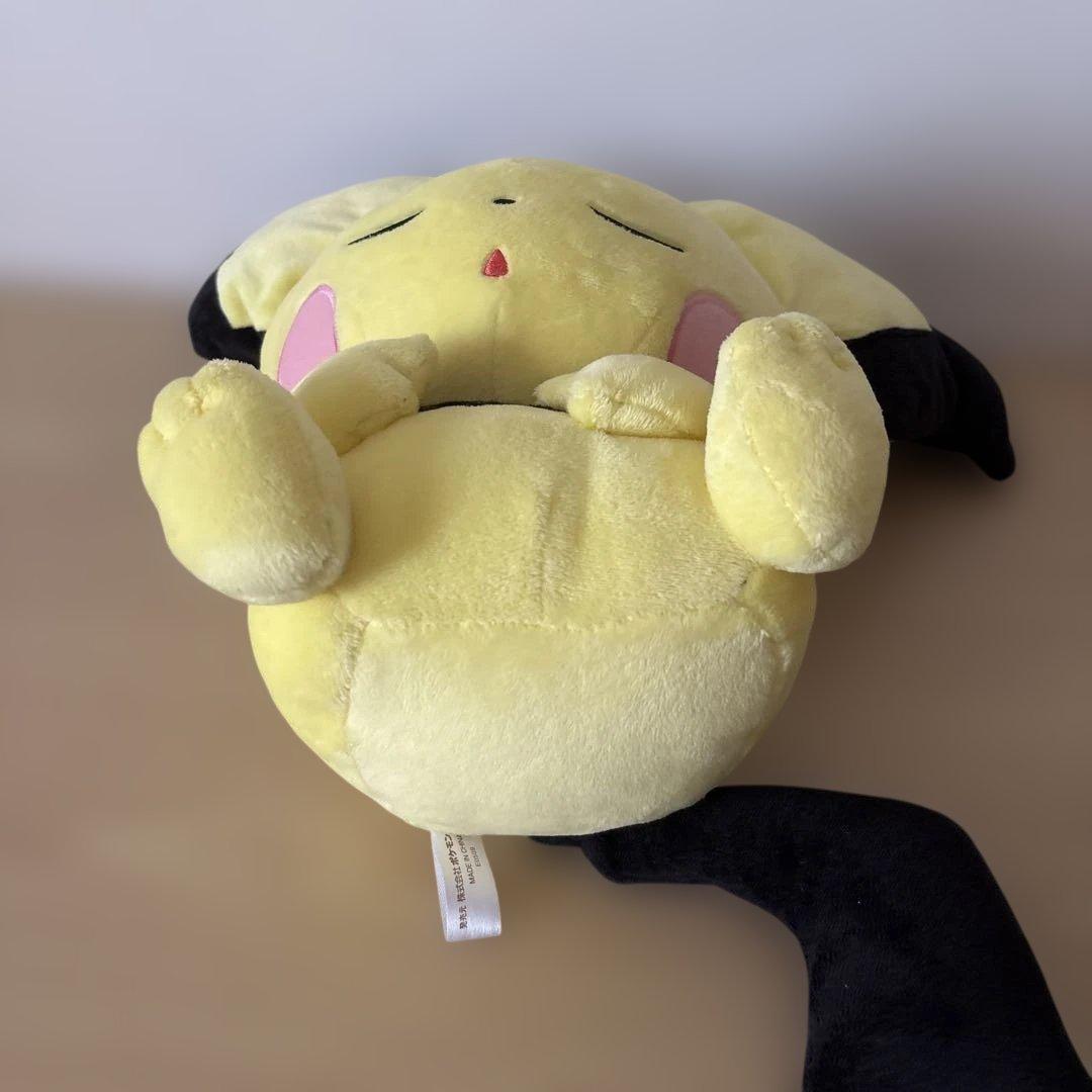 等身大 ぬいぐるみ うたたね★ギザみみピチュー 2009年 ポケモンセンター