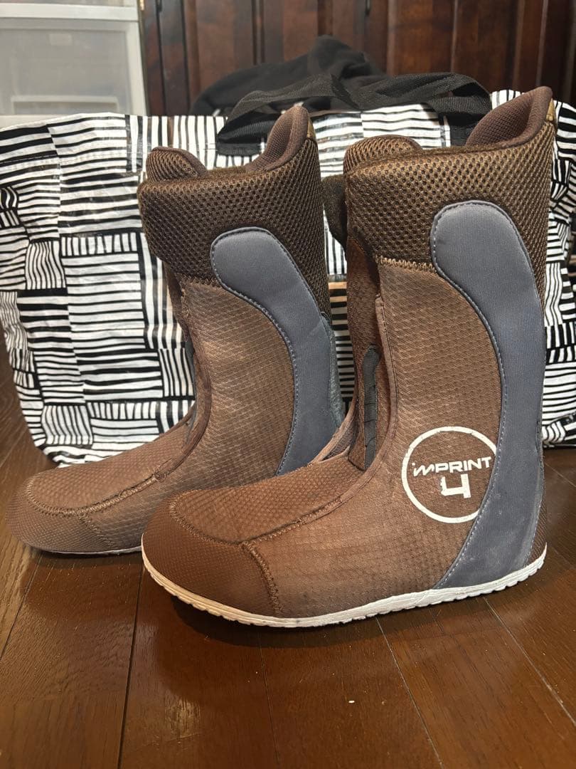 スノーボードブーツ(男性用) ブラウン