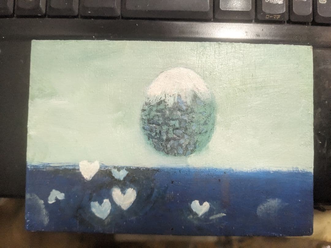 富士と海 城ヶ島の磯から相模湾越しの富士山（神奈川県三浦市）の写真素材