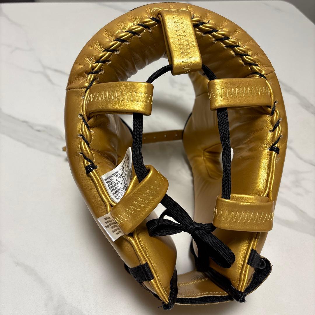 CLETO REYES ゴールド ヘッドギア フリーサイズ Cleto Reyes Velcro