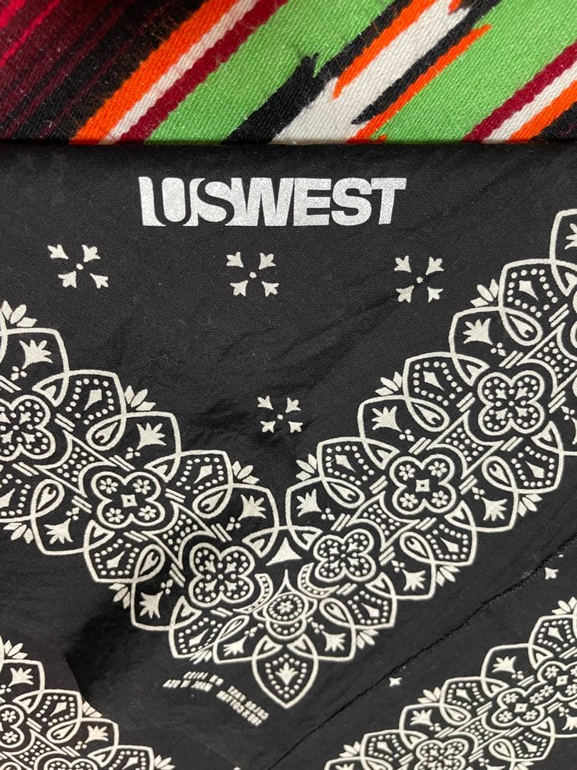 【カワカミ 】⑧⓪⑥70s USA製 バンダナ WAMCRAFT アイアン