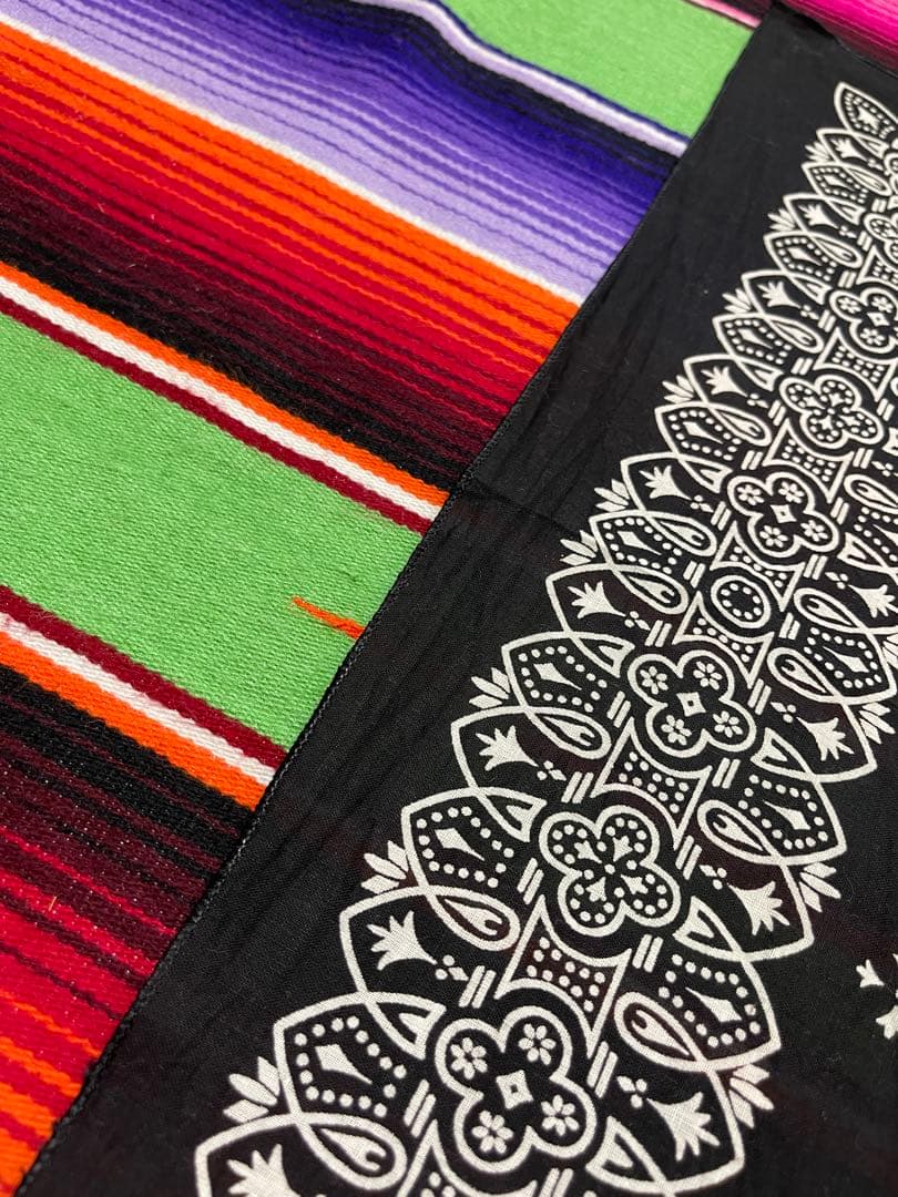 【カワカミ 】⑧⓪⑥70s USA製 バンダナ WAMCRAFT アイアン